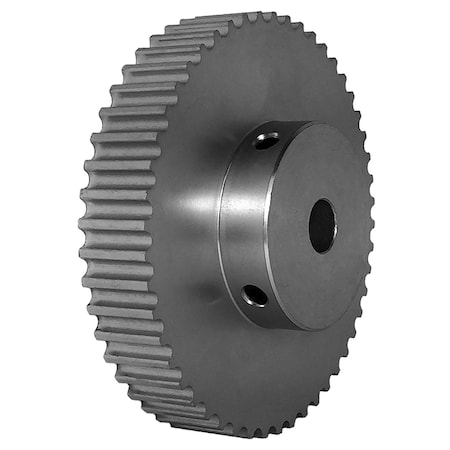 B&B Manufacturing 50-5P09-6A5, Timing Pulley, Aluminum, Clear Anodized, 50-5P09-6A5